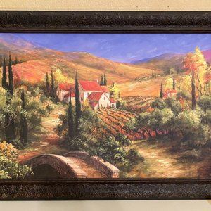 Tuscan Bridge by Art Fronckowiak, Framed Art, 24 x 36